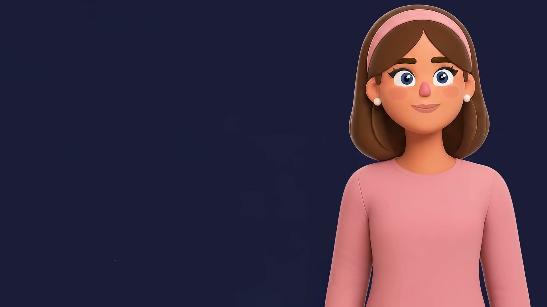 Welma’s illustrated assistant, as featured on the published website.